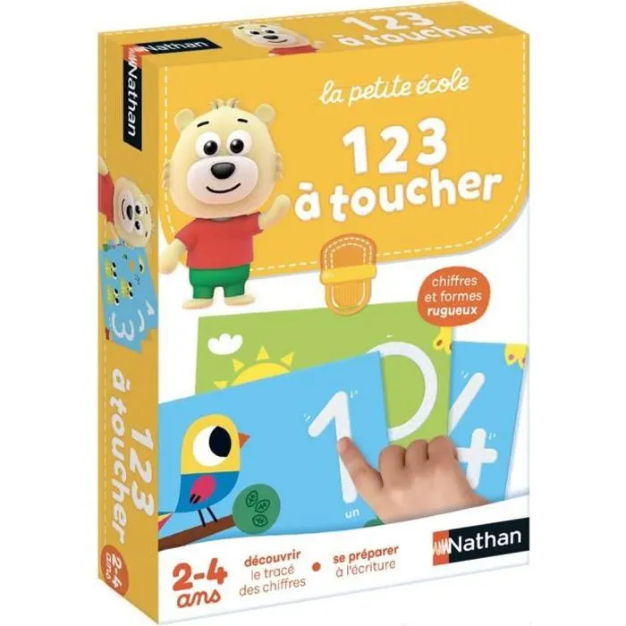 NATHAN La Petite Ecole - 123 à Toucher-0