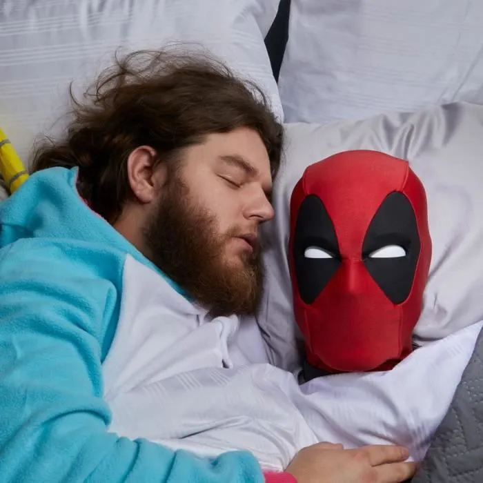 Tête de Deadpool interactive, bouge et parle, appli dédiée, pièce de collection pour adulte, 600+ sons et phrases en anglais, Marvel-4