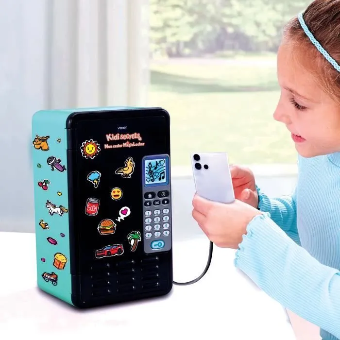 VTECH KIDISECRETS - MON CASIER MAGICLOCKER (BLEU/NOIR)-3