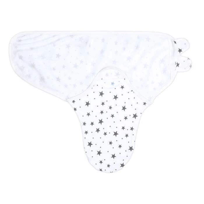 Lange bébé 0-3 mois - Couverture d'emmaillotage en coton Étoiles Nid d'ange-1