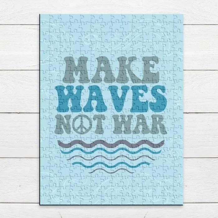 Puzzle Classique - FABULOUS - Make Waves Not War - 280 Pièces - Intérieur - Adulte-3