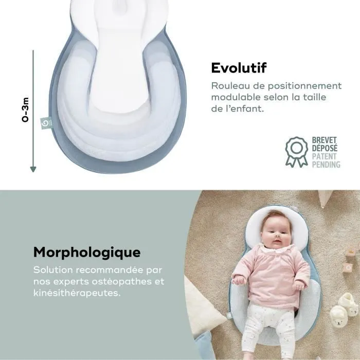 Babymoov Cosydream Original Mosaic Support Morphologique, Réducteur Nouveau-Né 0 - 3 mois-3