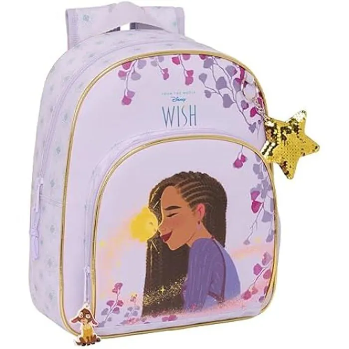 Safta WISH - Sac à dos pour enfants de différents âges, confortable et polyvalent, qualité et résistance, 28 x 10 x 34 cm, couleur-0