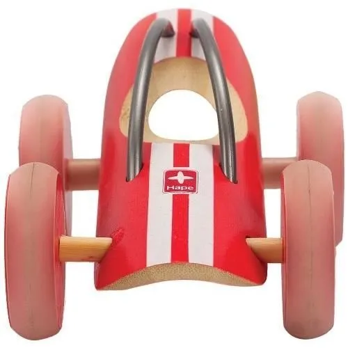 Véhicule miniature en bambou HAPE E5515 modèle E-Racer Monza pour enfant de 3 ans et plus-0