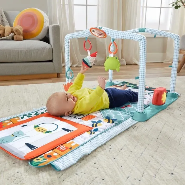 Fisher-Price - Mon Tapis - Cabane 3 En 1 - jouet naissance 1er age - 0 mois et + HJK45-5