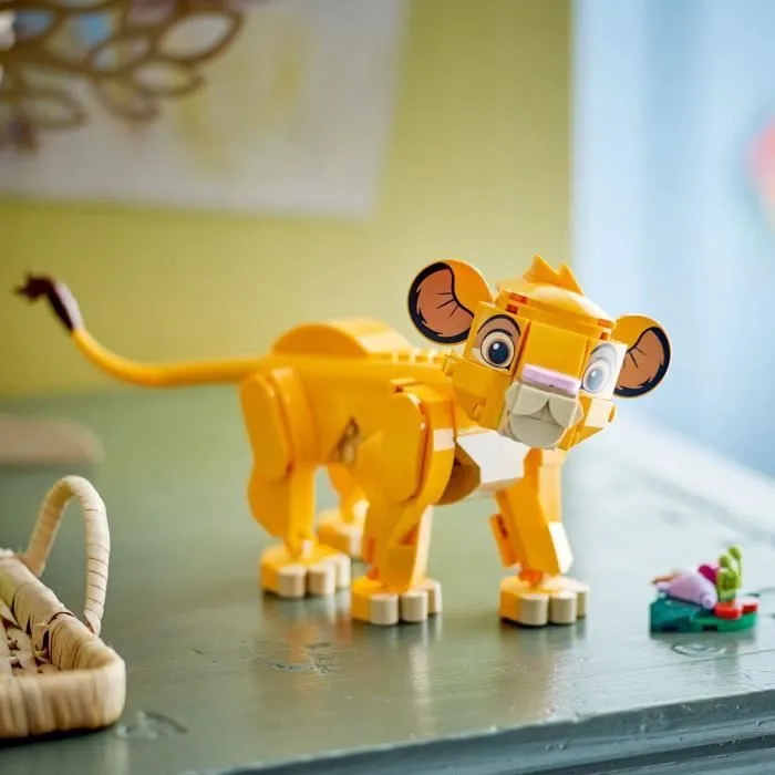 LEGO® Disney 43243 Simba, le bébé du Roi lion, jouet de construction, idée cadeau-3