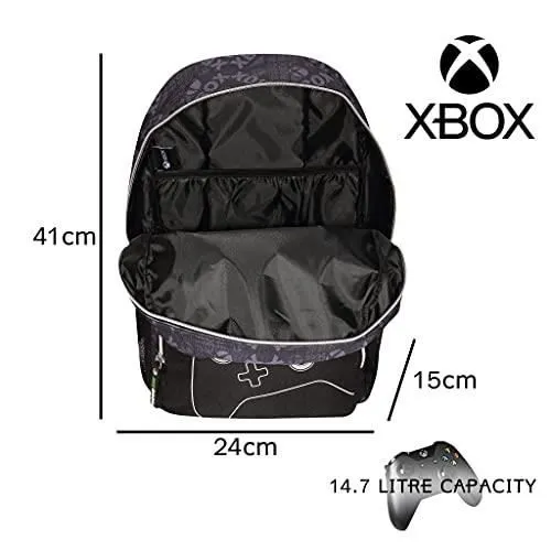 X-Box Manette Sac à dos garçons, Merchandise officiel | Retour à l'école, Gamer Rucksack, Sacs enfants, jeunes et adolescents de j-2