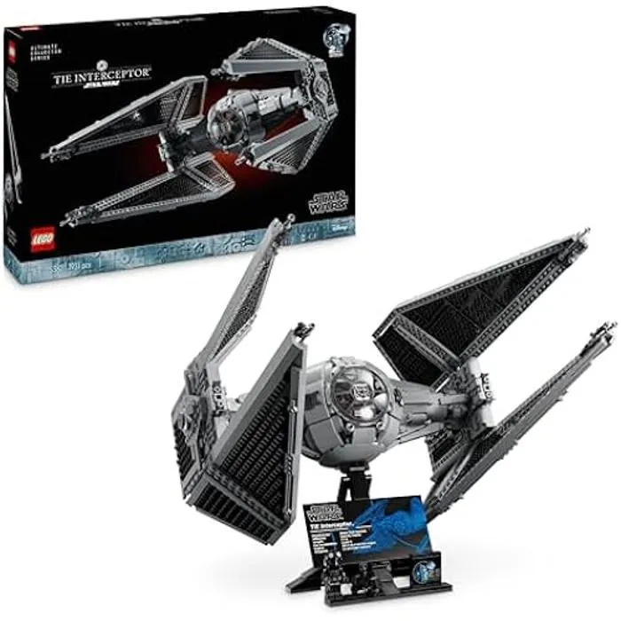 Set de Construction - LEGO - Intercepteur TIE - 1 pilote TIE - 1 droïde souris - Star Wars UCS-0