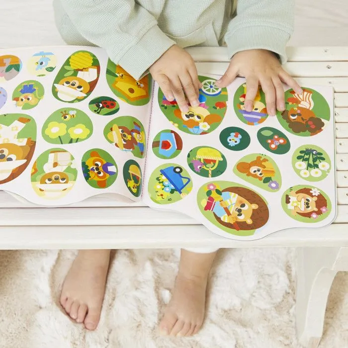 Stickers - Cahier de Stickers Repositionnables - Thème Le Jardin - Dès 18 mois - Loisir Créatif Enfant-5