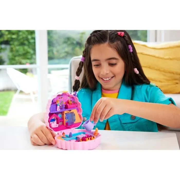 Polly Pocket-Coffret Toilettage Caniche 2 figurines et 12 accessoires HKV35-5