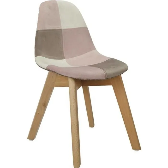 Chaise patchwork enfant Leonie Rose Home Deco Kids-0