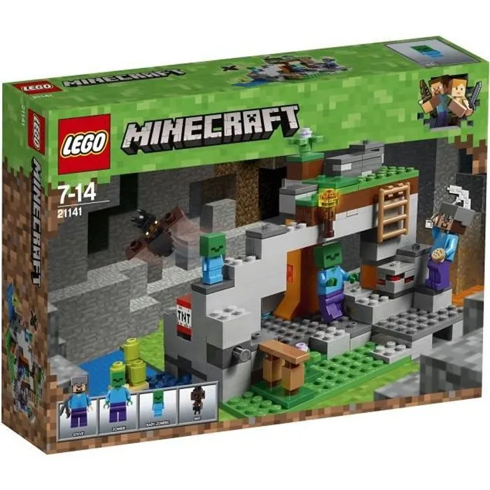 LEGO® Minecraft™ 21141 La grotte du zombie-0