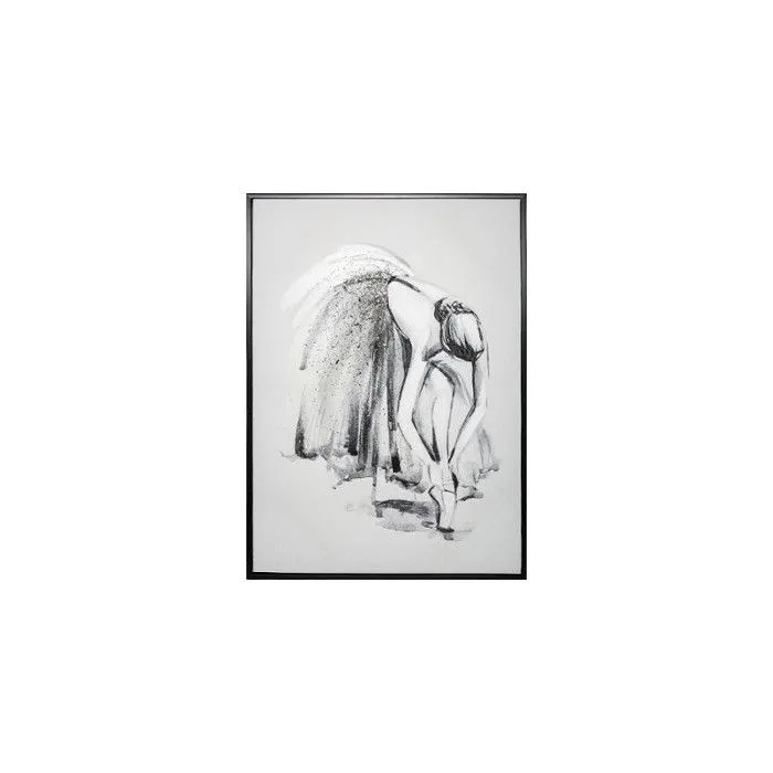 Toile imprimée cadre Danse 50 x 70 cm Atmosphera-0