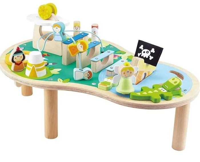 Table à musique en bois Sevi Magic Island 56 cm - 16 pièces - Mixte - Blanc-1