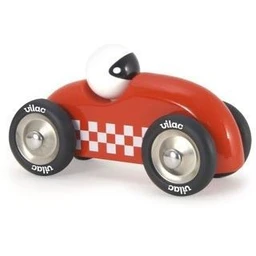 Voiture Rally Checkers GM Rouge - VILAC - 2283R - Pour Enfant de 2 ans et plus-0