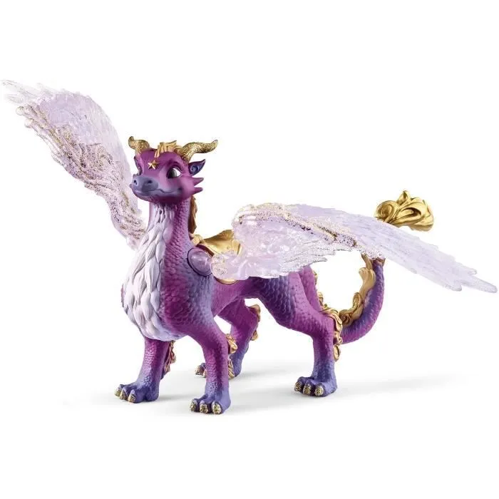 Figurine Schleich Dragon des Etoiles- Figurine Dragon Mythique avec Ailes et Écailles Scintillantes pour Garçons et Filles - Cadeau-1