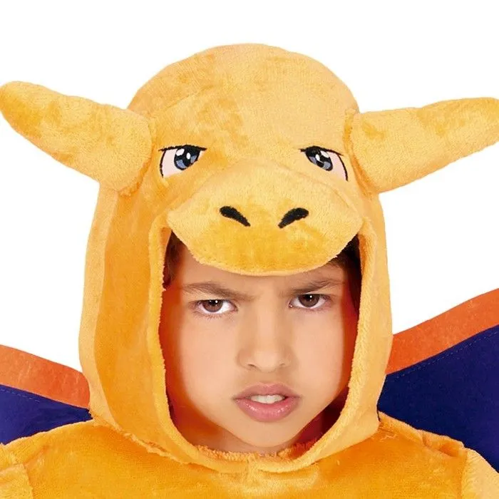 DÉGUISEMENT DRAGON MYSTIQUE ORANGE ENFANT-4