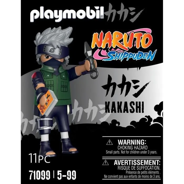 PLAYMOBIL - 71099 - Kakashi - Naruto Shippuden - 8 pièces - Multicolore - Mixte-2