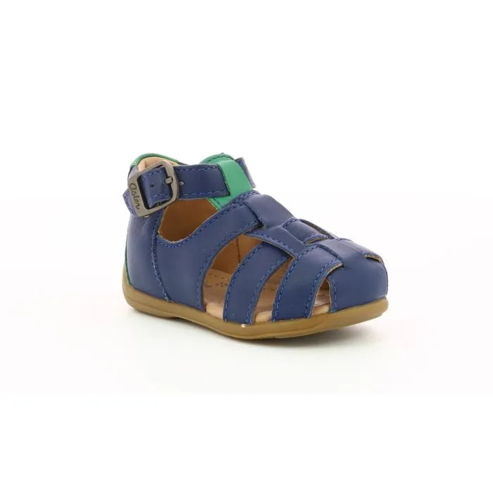 ASTER Sandales Odassio bleu-1