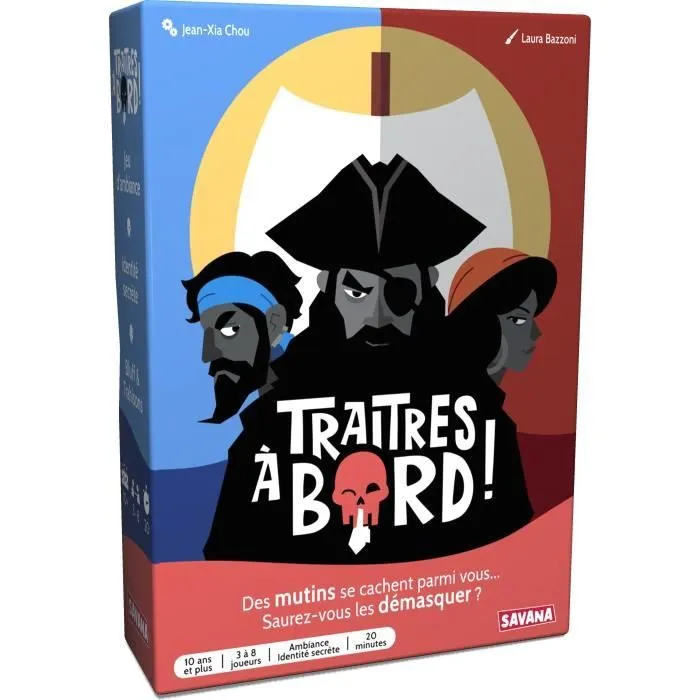 Traîtres à bord - Jeu de société - BLACKROCK-0