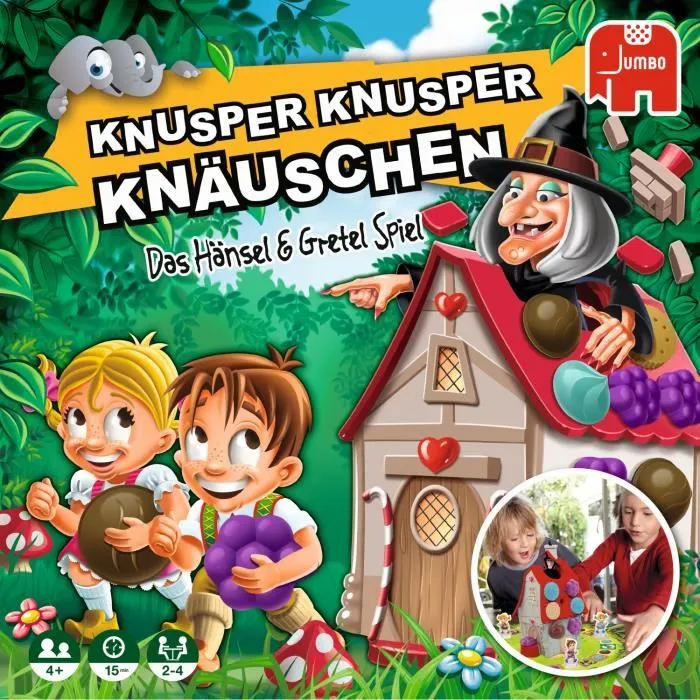 Jumbo Knusper Knusper Knauschen, Jeu de chance, Petite enfance, 15 min, Garçon-Fille, 4 année(s), Intérieur-2