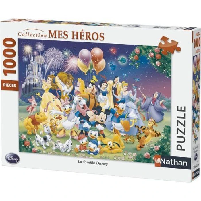Puzzle N 1000 p - La Famille Disney-0