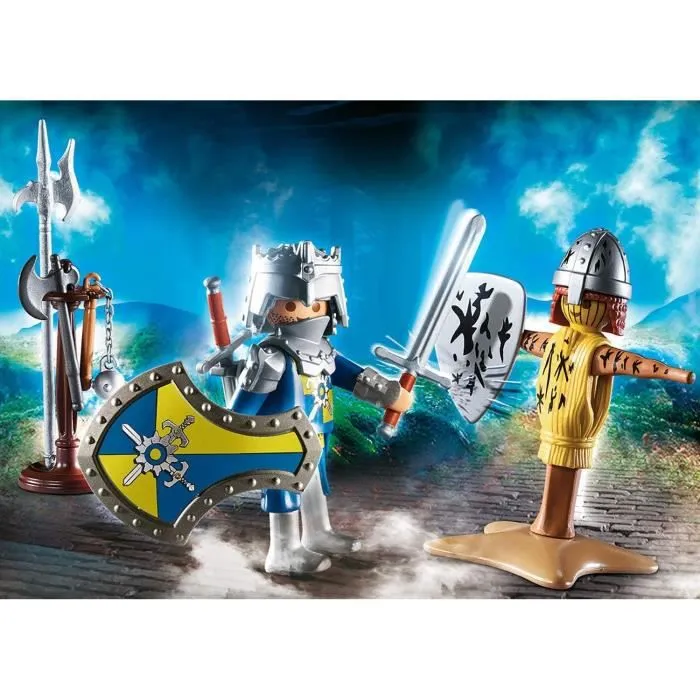 PLAYMOBIL - Set cadeau Chevaliers - Pour Enfant à partir de 4 ans - Plastique-1