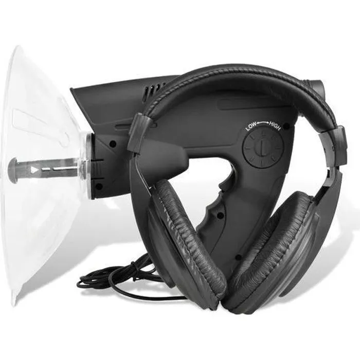 Pistolet parabole pour écoute espion avec jumelle X8 - Marque - Modèle - Portée 100m - Zoom X8-0