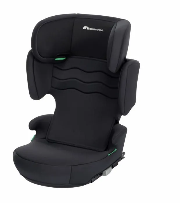 BEBECONFORT Siège auto réhausseur i-Size Hera i-Fix,ISOFIX, Groupe 2/3, 3,5 à 12 ans, Mineral Black-0