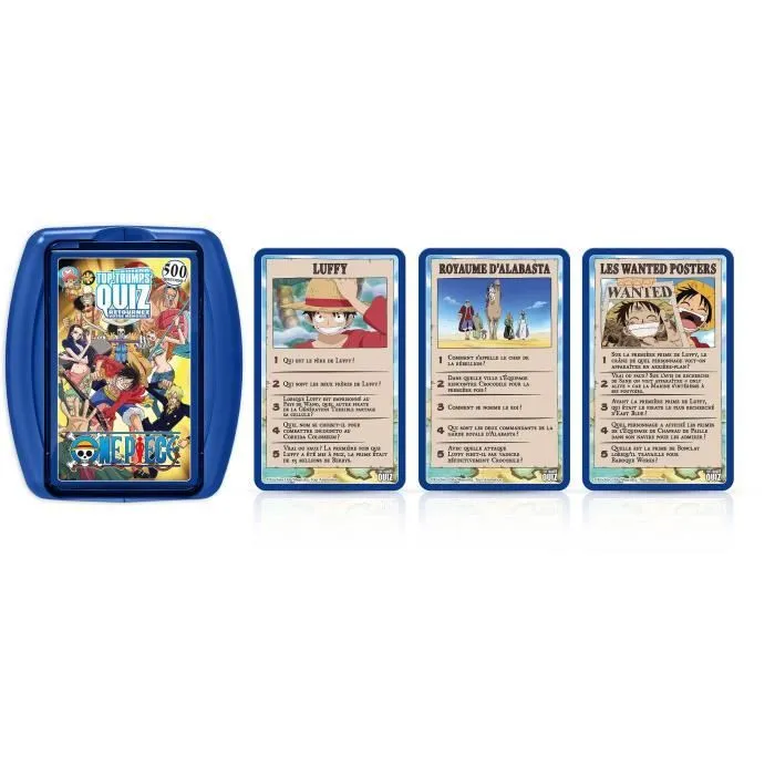Quiz One Piece - Jeu de quiz - WINNING MOVES - Quiz illustré sur l'univers One Piece avec 500 questions.-8