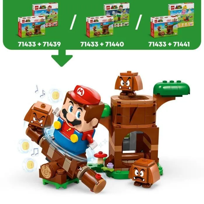 LEGO® Super Mario 71433 Terrain de jeu des Goombas - Objet collector Nintendo-2