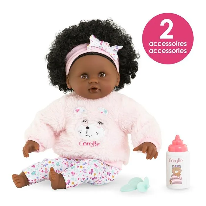 Poupon - Corolle - Bébé Calin Caroline - 30 cm - Corps souple - Accessoires inclus-4