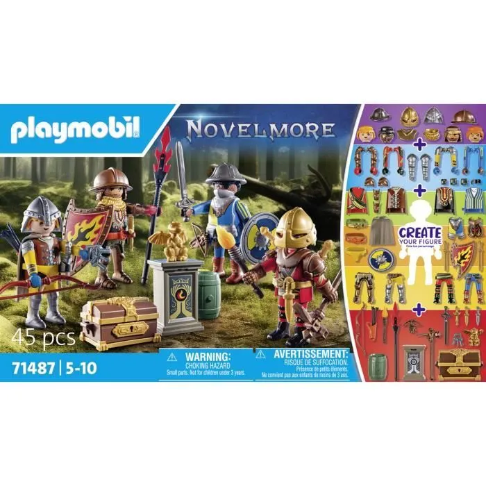 PLAYMOBIL 71487 My Figures : Chevaliers Novelmore-4