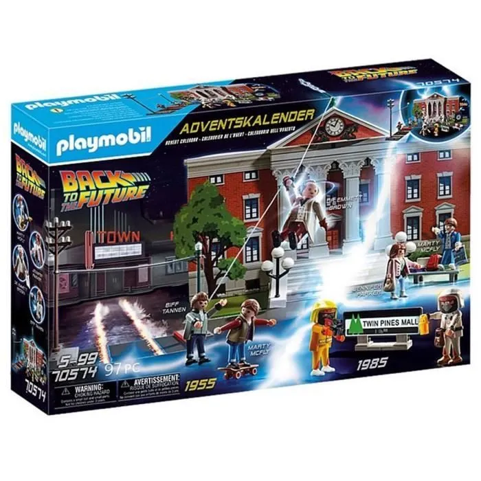 PLAYMOBIL - 70574 - Calendrier de l'Avent "Back to the Future"-1
