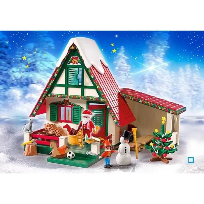 PLAYMOBIL - 5976 - Maisonnette du Père Noël-1
