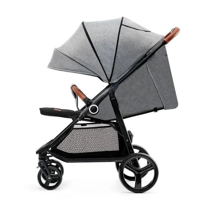Poussette Kinderkraft Grande + Grey-1
