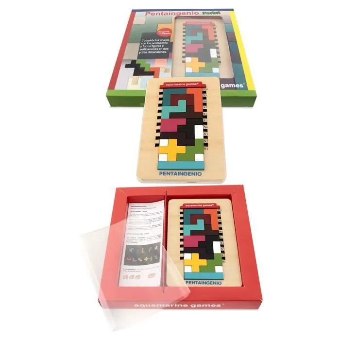 Puzzle de poche Pentaingenio Aquamarine - CP054 - Multicolore-2