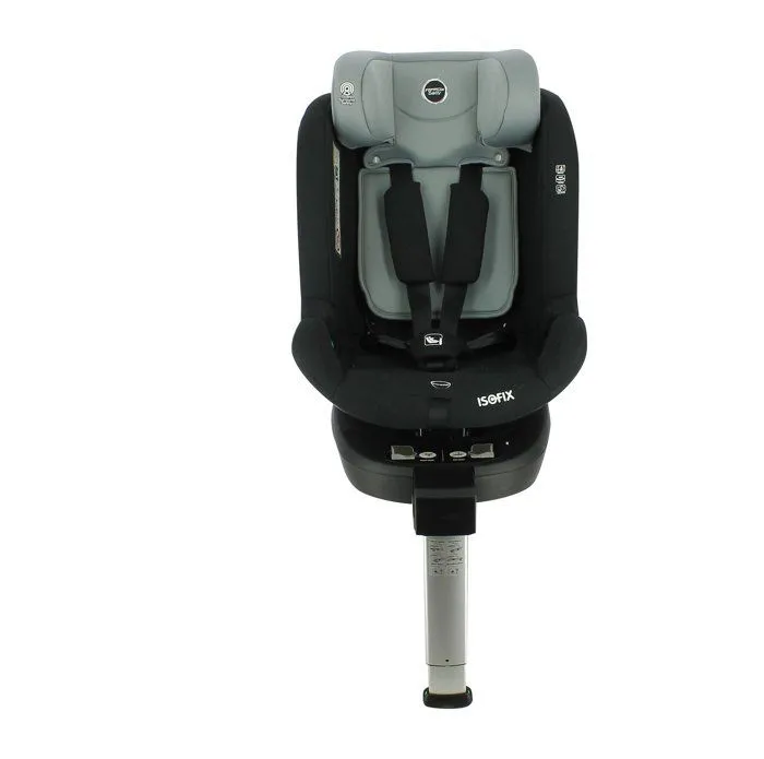 FORMULA BABY Siège auto évolutif Birofix GR0/1 access grey, fabriqué en France, 360° isofix-1