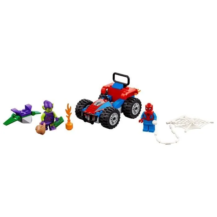 LEGO® Marvel Super Heroes 4+ - 76133 Spider-Man et la course poursuite en voiture - Jeu de construction-1
