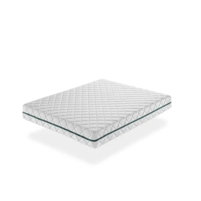Matelas Déhoussable 120X190 EROS, Epaisseur 22 CM, Mousse Adaptative, Ergonomique. Soutien Equilibré-0