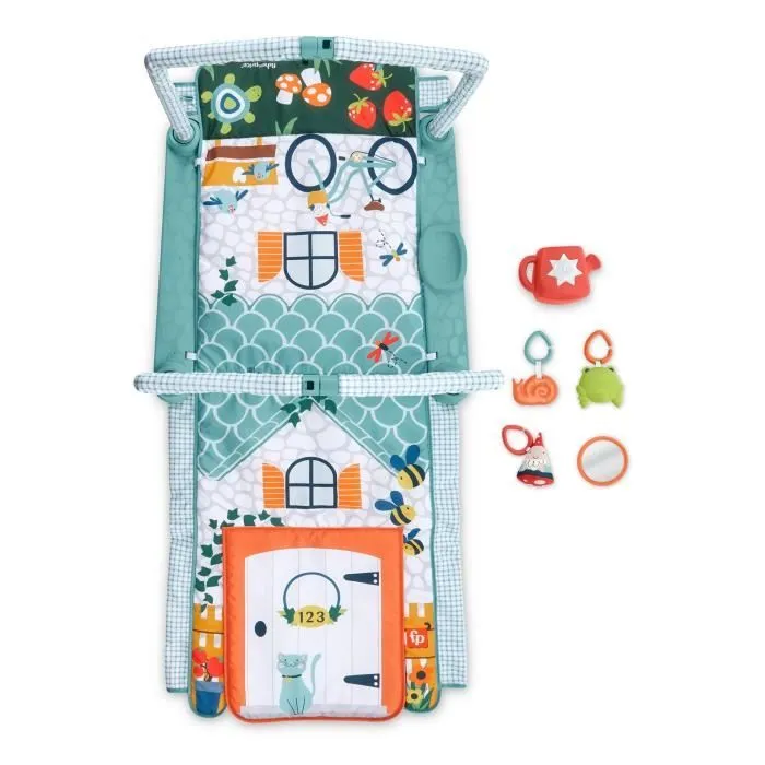 Fisher-Price - Mon Tapis - Cabane 3 En 1 - jouet naissance 1er age - 0 mois et + HJK45-3