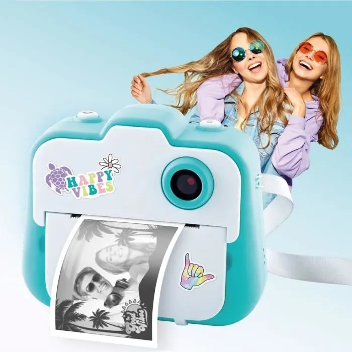 Appareil photo instantané 3 en 1 - CANAL TOYS - CLK 001 - Bleu - A partir de 8 ans-1