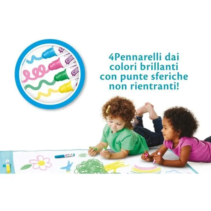 CRAYOLA Colora - Ricolor Maxi Surface Réutilisable pour Dessiner et colorier - 81-8132-2