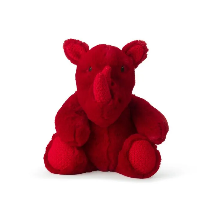 WWF - Peluche Rira le rhino rouge 29 cm - TOOPIZ-0