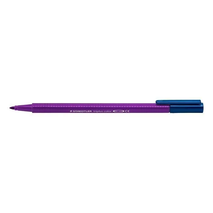 triplus® color 323 - Feutre coloriage pointe moyenne 1 mm violet-0