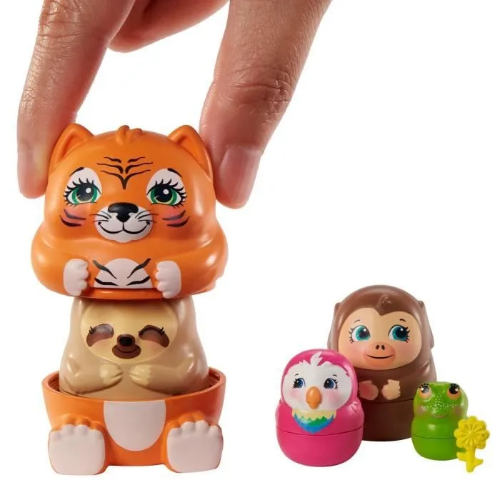 Enchantimals - Maison Perroquet & Animal Surprise - Mini-poupée - Dès 4 ans-3