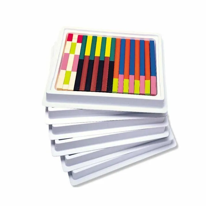 Jeu d'apprentissage Learning resources - LER7502 - Kit pour la classe de reglettes Cuisenaire en plastique-0