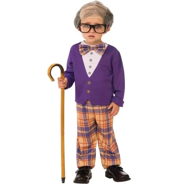 RUBIE'S. Déguisement de Vieille Homme. 3 ans. Enfant-0