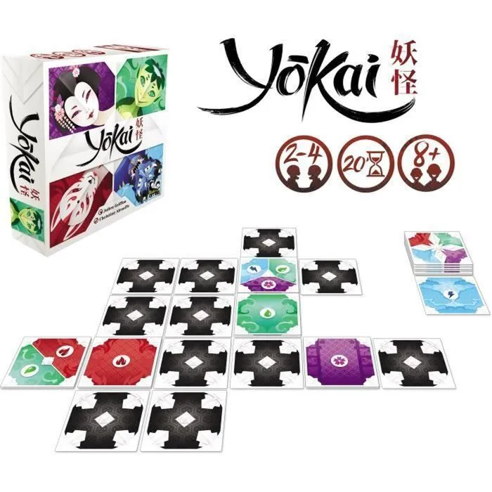 Jeu de société Yokai - Asmodee - Yokai - Communication limitée - Famille-2