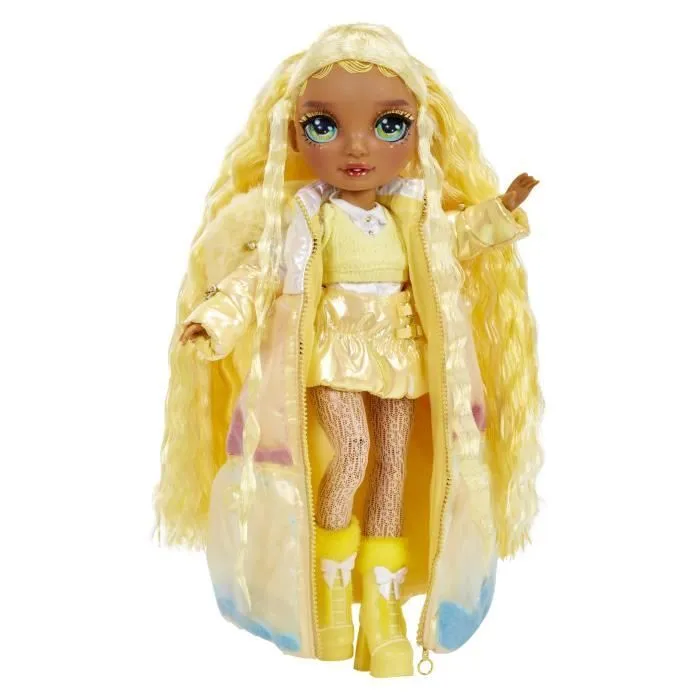 Rainbow High - Winter Wonderland - Jaune- Révèle ta couleur - Créer son bonhomme de neige - Dés 4ans-0